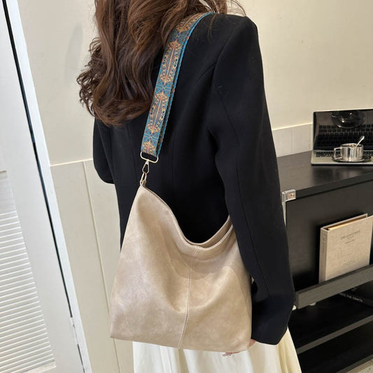 EthnicaBag™ – Women’s Shoulder Bag with Ethnic Wide Strap