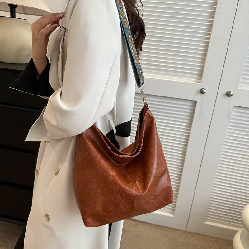 EthnicaBag™ – Women’s Shoulder Bag with Ethnic Wide Strap
