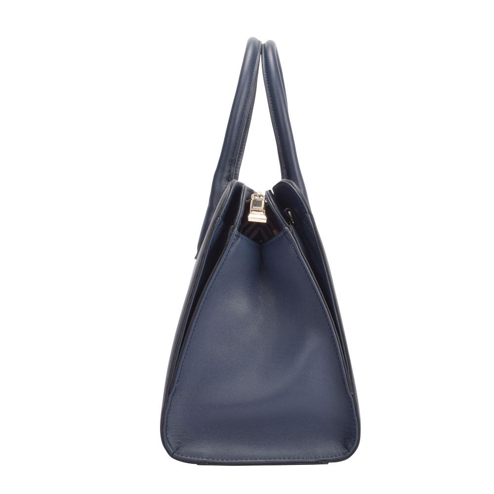 Maria Carla Luxury Leather Handbag – Smooth Cowhide Tote with Shoulder Strap