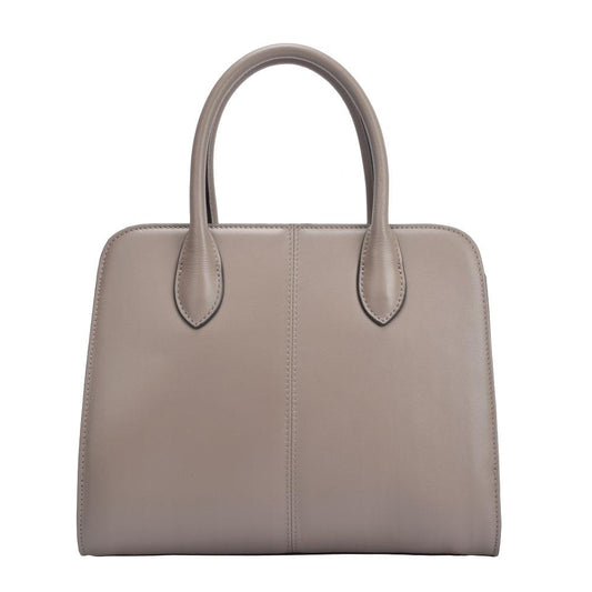 Maria Carla Luxury Leather Handbag – Smooth Cowhide Tote with Shoulder Strap